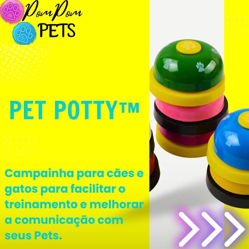 Sino de adestramento - Pet Potty™