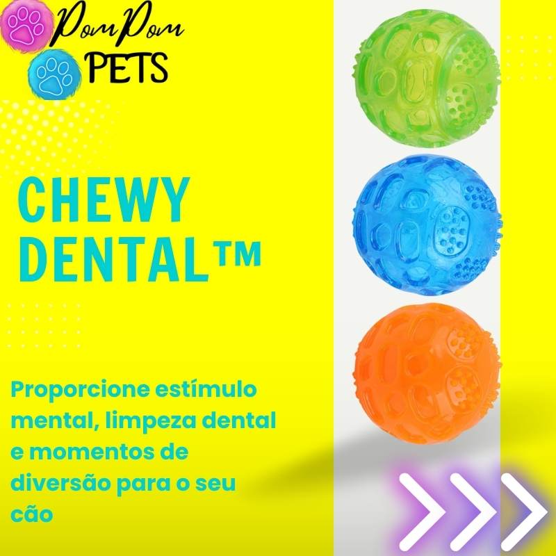 Bola de brinquedo à prova d´água - Chewy Dental™